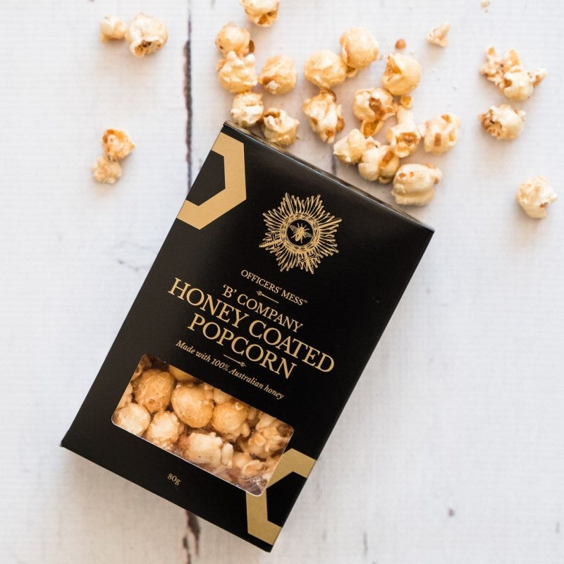 Officers Mess Honey Coated Popcorn - Tastebuds