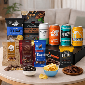 Premium Craft Beer Gift Hamper with Balter XPA, Pirate Life Pale Ale and gourmet snacks