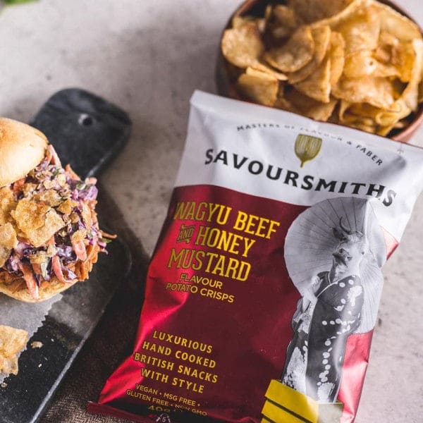 Savoursmiths Wagyu Beef with Honey Mustard Potato Crisps