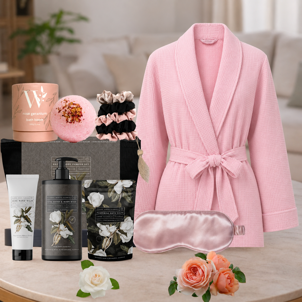 Self Care Gift Hamper for Women with relaxing essentials