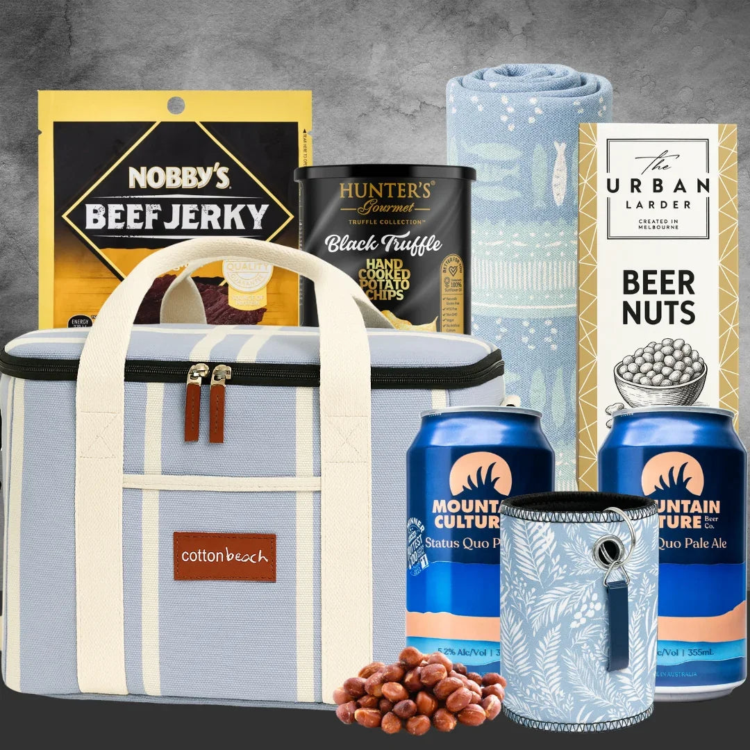 Christmas Beer Beach Day Picnic Hamper - Tastebuds