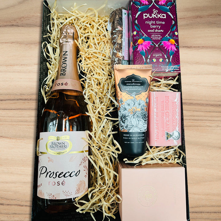 Sparkling & Relax Birthday Hamper Box For Her