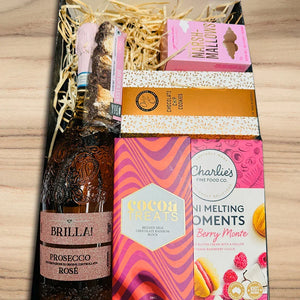 Sparkling Rose Birthday Hamper For Her - Tastebuds
