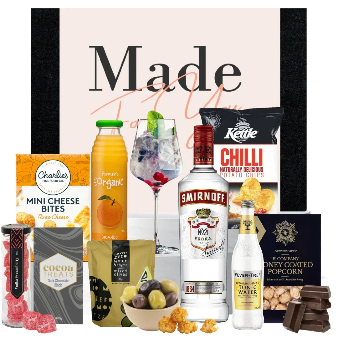 Spirits Birthday Gift Hamper - Tastebuds