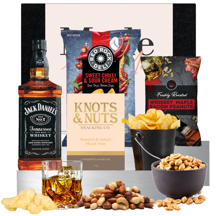 Whisky Birthday Hamper For Him with Jack Daniel's No.7 700ml 