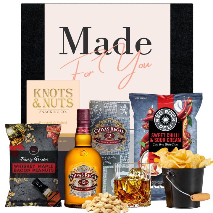 Whisky Birthday Hamper For Him with Chivas Regal 700ml