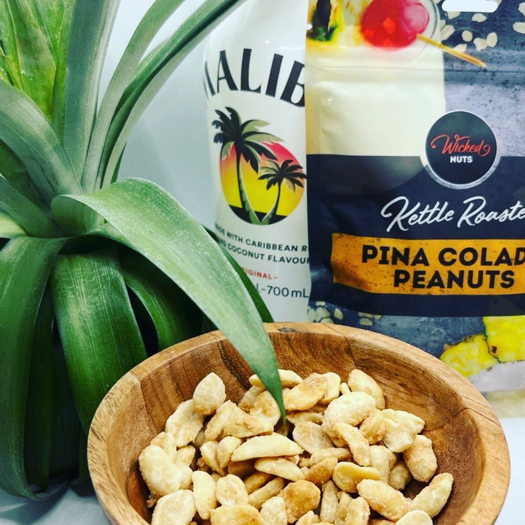 Wicked Nuts Pina Colada Infused Peanuts 
