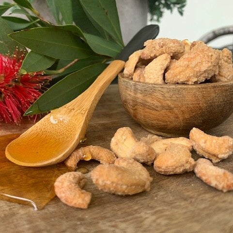 Wicked Nuts Bush Honey Roasted Cashews