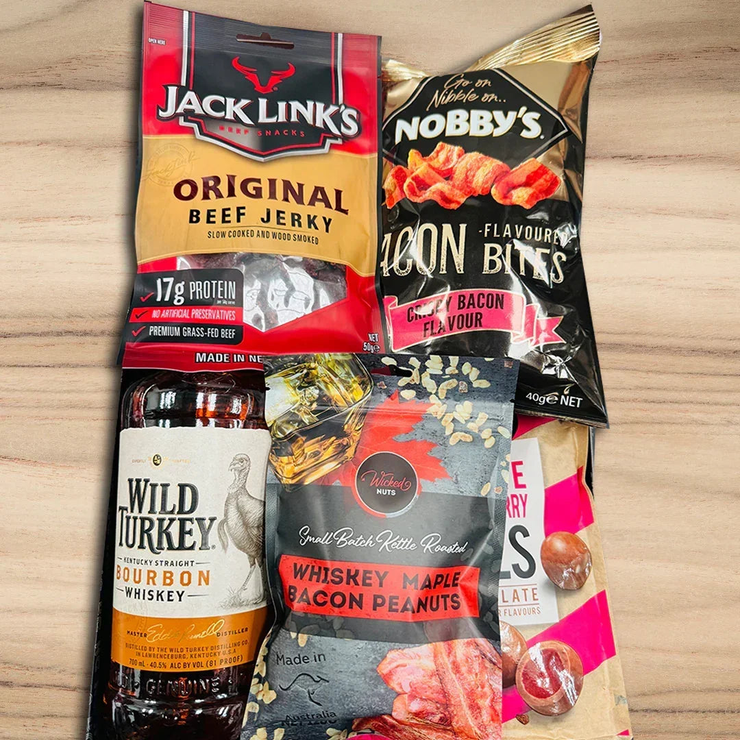 Festive Wild Turkey Bourbon Hamper - Tastebuds