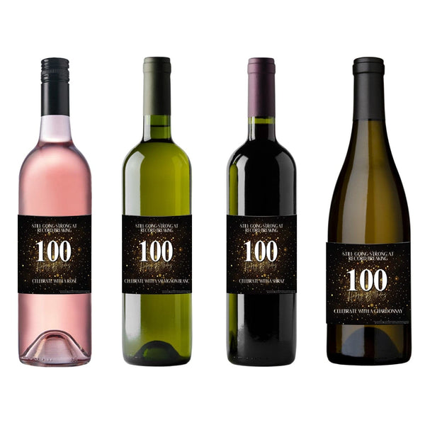 100th Birthday Wine Choice 750ml - Tastebuds