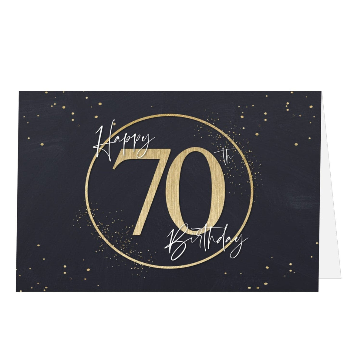 70th Birthday Greeting Card – Tastebuds