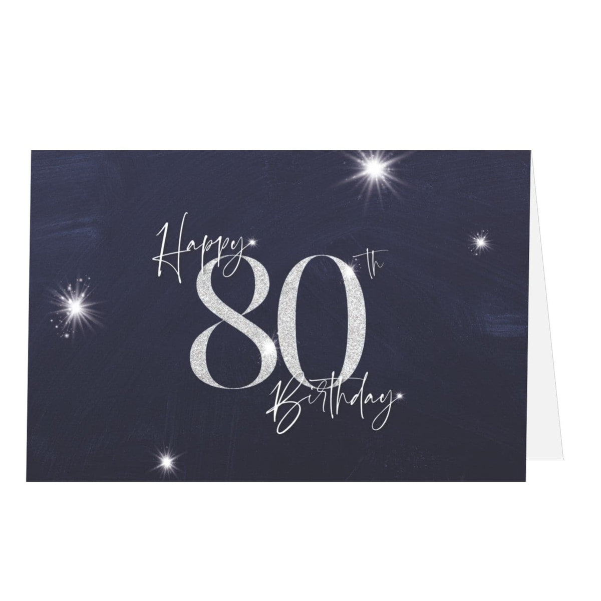 80th Birthday Greeting Card – Tastebuds