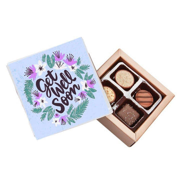Blues Get Well Soon Pure Indulgence Choc Box 40g - Tastebuds