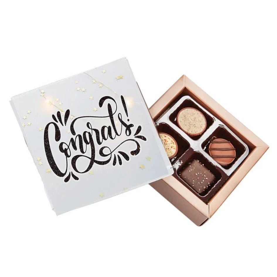 Congrats Pure Indulgence Choc Box 40g - Tastebuds