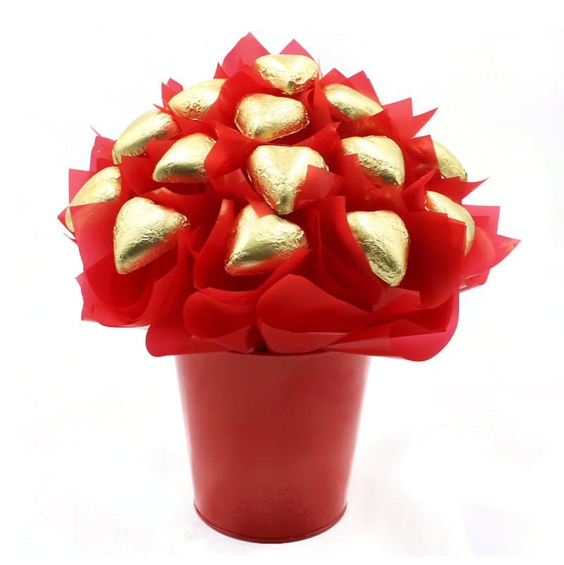 Gold Lovers Surprise Chocolate Bouquet