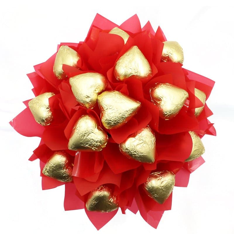Gold Lovers Surprise Chocolate Bouquet