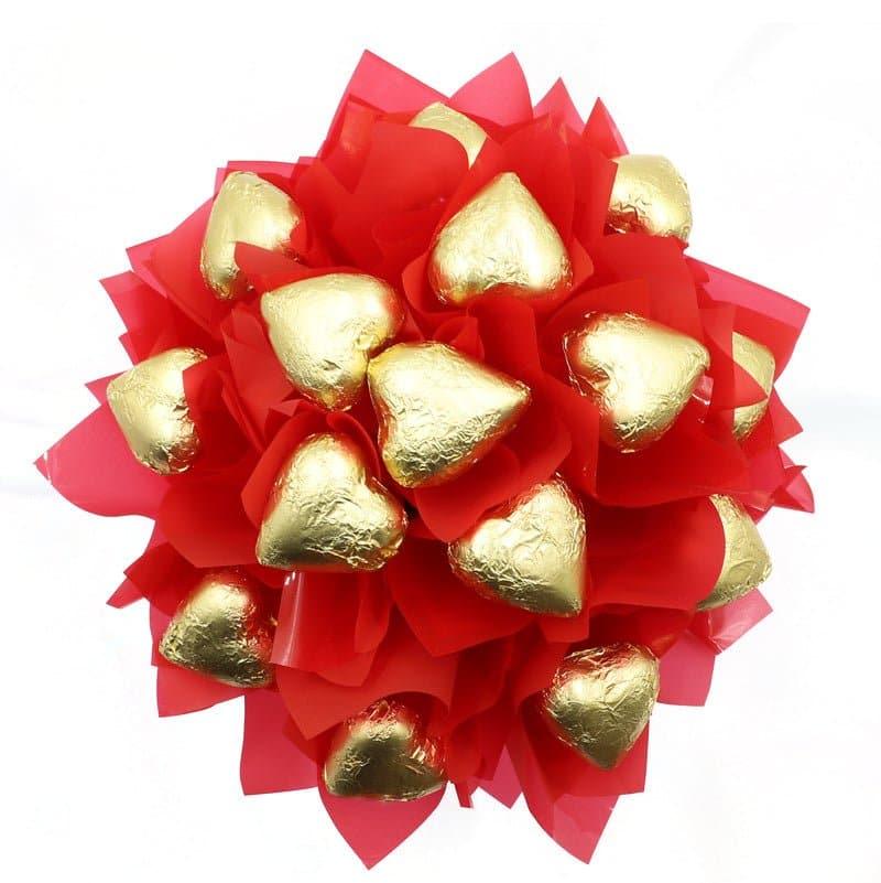 Gold Lovers Surprise Chocolate Bouquet - Tastebuds