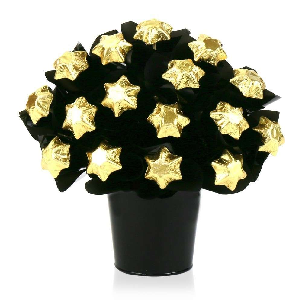 Gold Star Chocolate Bouquet