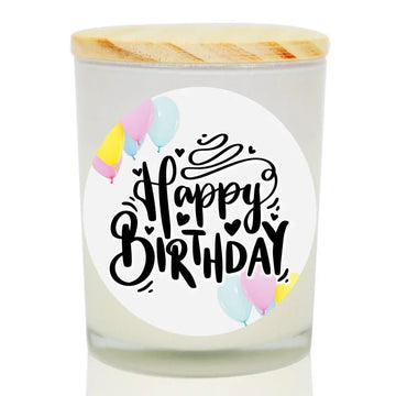 Happy Birthday Balloon Soy Candle - Tastebuds