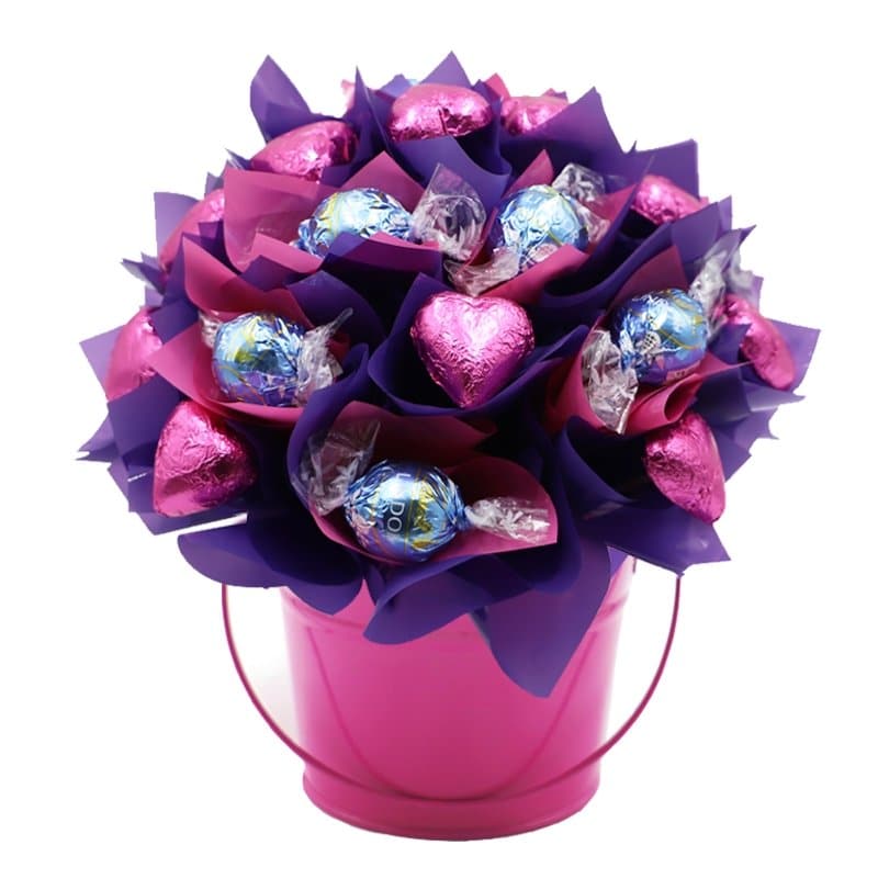 Violets Chocolate Bouquet