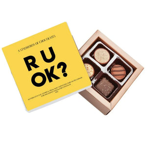 R U OK? Pure Indulgence Choc Box 40g - Tastebuds