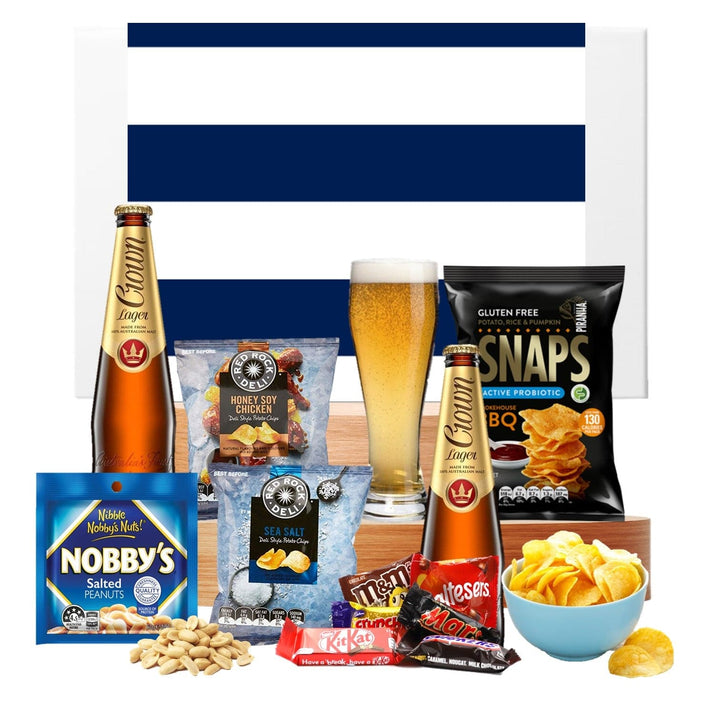 AFL Two Crowns Down Team Hampers - Tastebuds