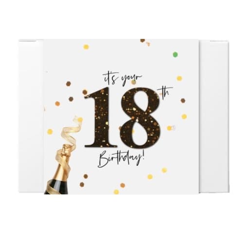 18th Birthday Greeting Card -  Tastebuds