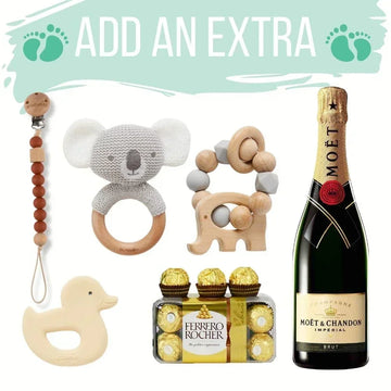 Neutral Baby Birthday Bathtime Hamper - Tastebuds