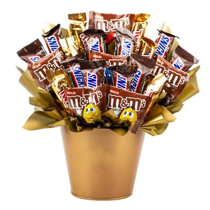 The Golden Chocolate Bouquet