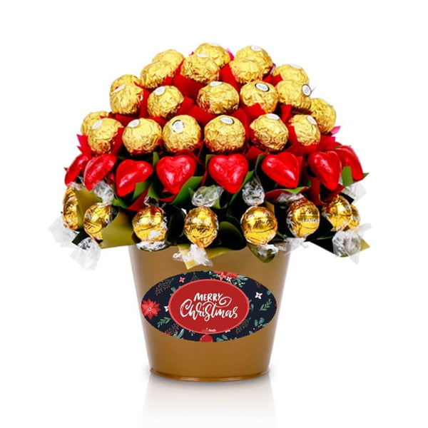 Queen of Christmas Hearts Bouquet - Tastebuds