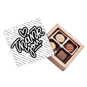 Thank You Pure Indulgence Choc Box 40g - Tastebuds