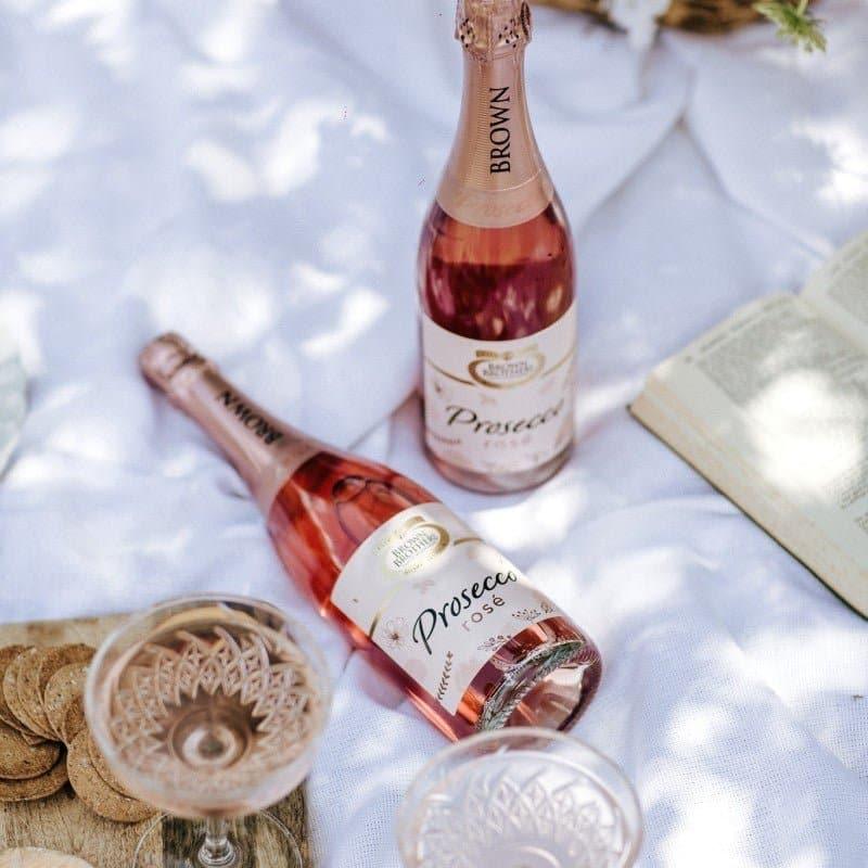 Pink Sparkling Wine Christmas Hamper - Tastebuds