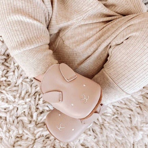 Pink Bundle & Baby Shoes Hamper