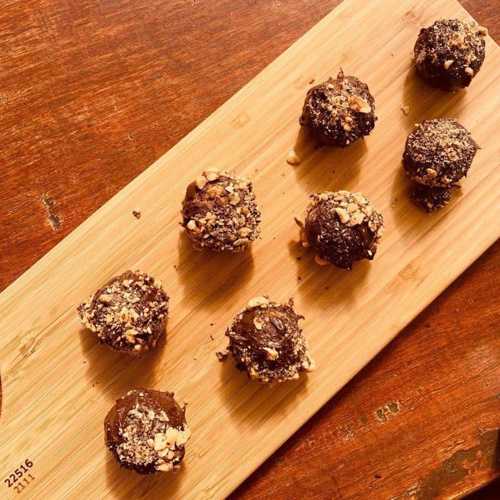 Carob and Hare Protein Balls - Tastebuds