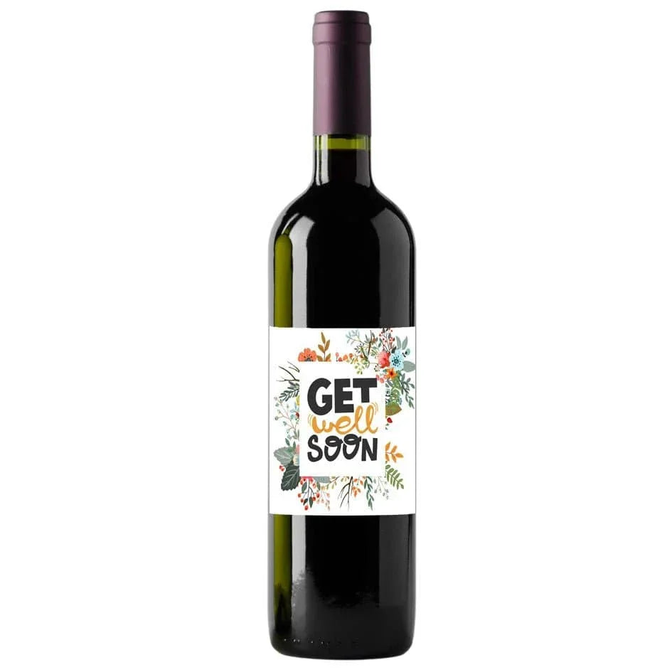 Floral Get Well Soon Shiraz 750ml - Tastebuds
