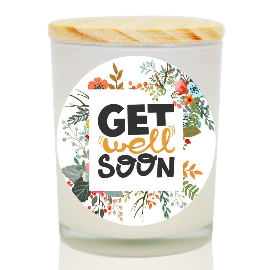Get Well Soon Floral Soy Candle - Tastebuds