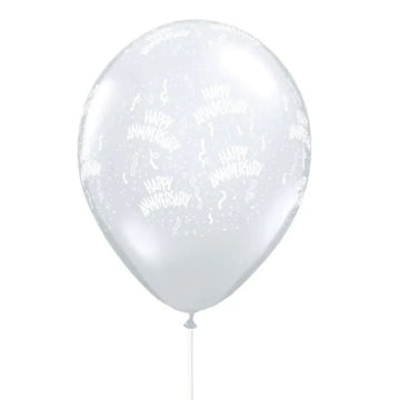Diamond Happy Anniversary Balloon - Tastebuds