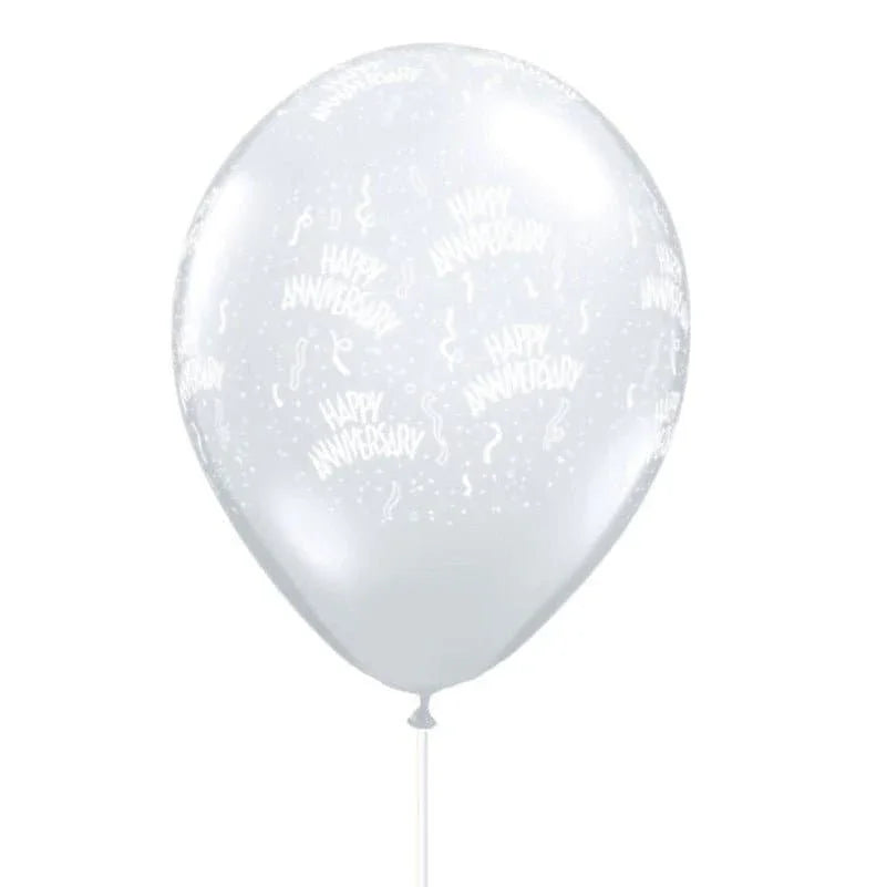 Diamond Happy Anniversary Balloon - Tastebuds