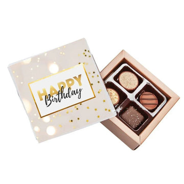 Happy Birthday Pure Indulgence Choc Box 40g - Tastebuds