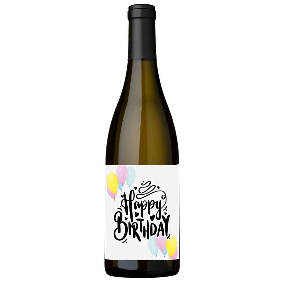 Happy Birthday Balloon Chardonnay 750ml - Tastebuds
