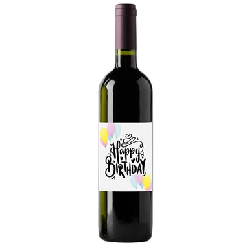 Happy Birthday Balloon Shiraz 750ml - Tastebuds