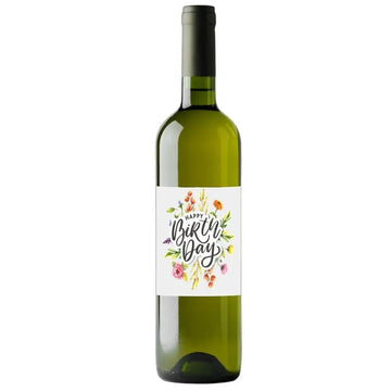 Happy Birthday Flowers Sauvignon Blanc 750ml - Tastebuds