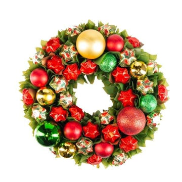 Holly & Ivy Christmas Wreath - Tastebuds
