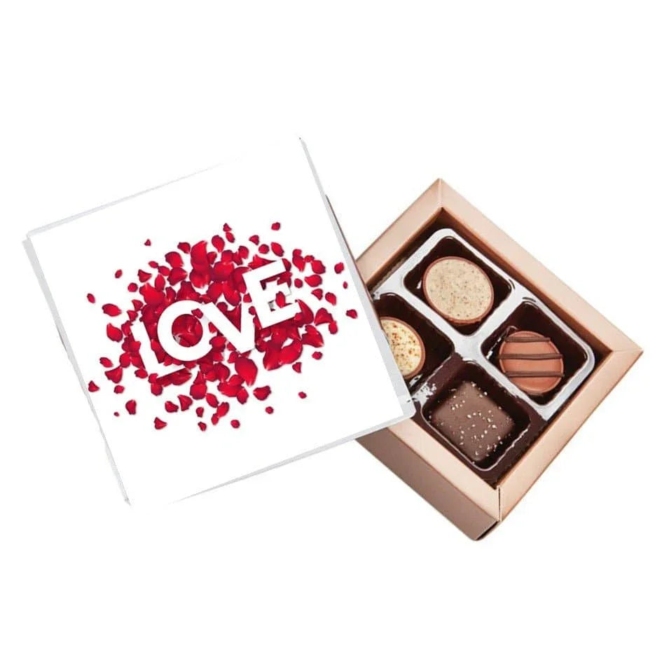 Love Petals Pure Indulgence Choc Box 40g - Tastebuds