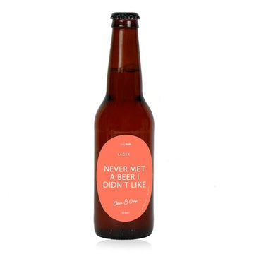 Never Met a Beer I Didn't Like' Beer 330ml - Tastebuds