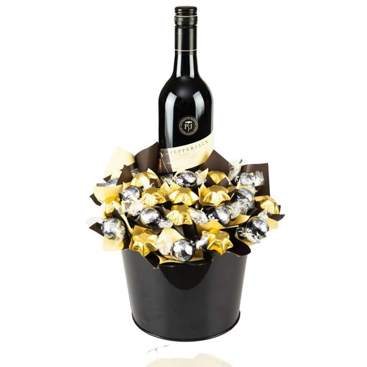 Pepperjack Wine & Chocolate Bouquet - Tastebuds