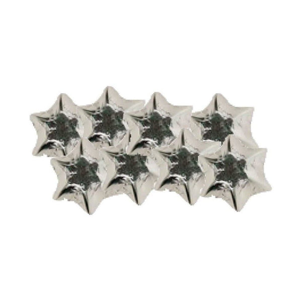 8 Silver Chocolatier Belgian Chocolate Stars - Tastebuds